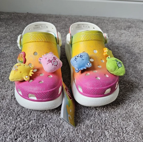 Crocs X Care Bear Crush Colorful Clogs with Fun Charms - Picture 4 of 7